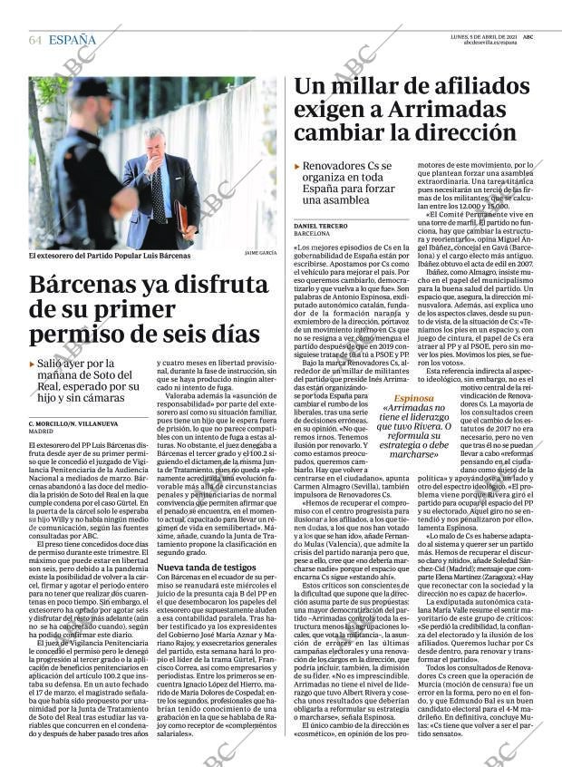 ABC SEVILLA 05-04-2021 página 64