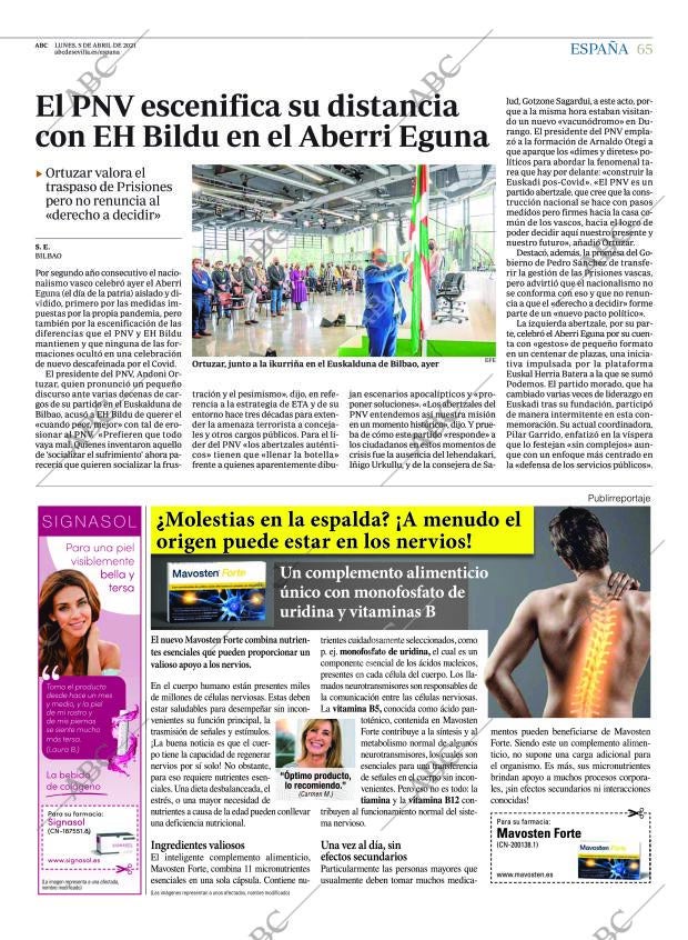 ABC SEVILLA 05-04-2021 página 65