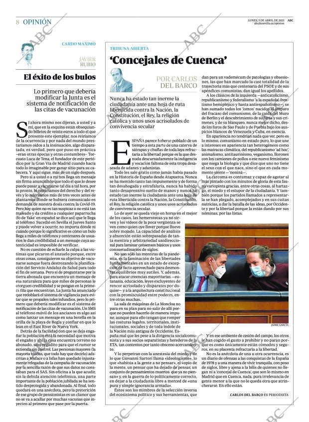 ABC SEVILLA 05-04-2021 página 8
