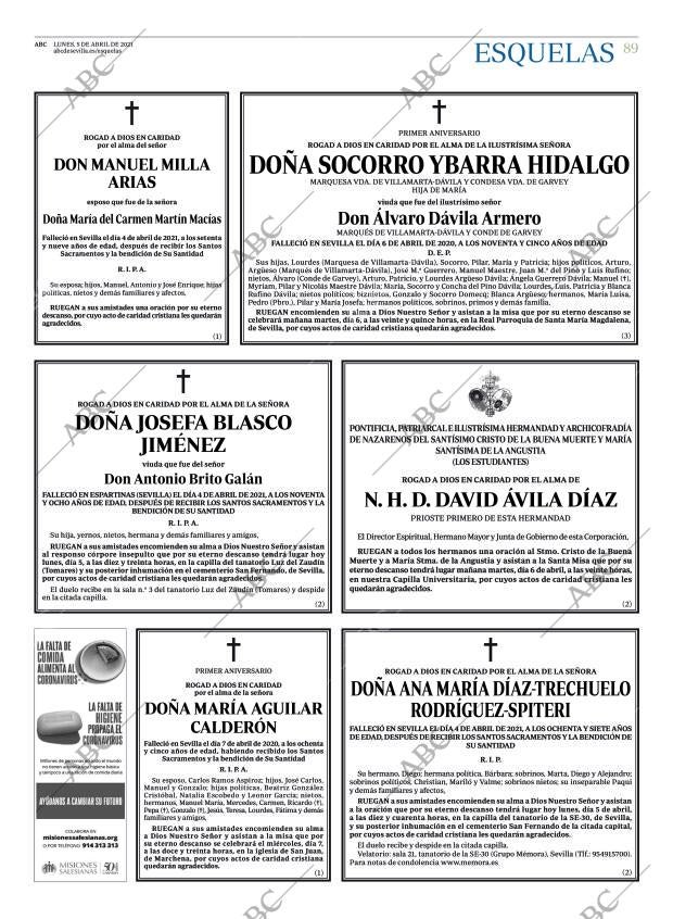 ABC SEVILLA 05-04-2021 página 89
