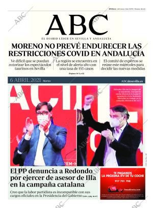 ABC SEVILLA 06-04-2021 página 1