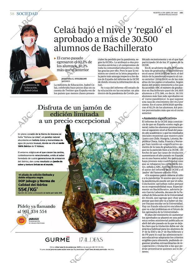 ABC SEVILLA 06-04-2021 página 58