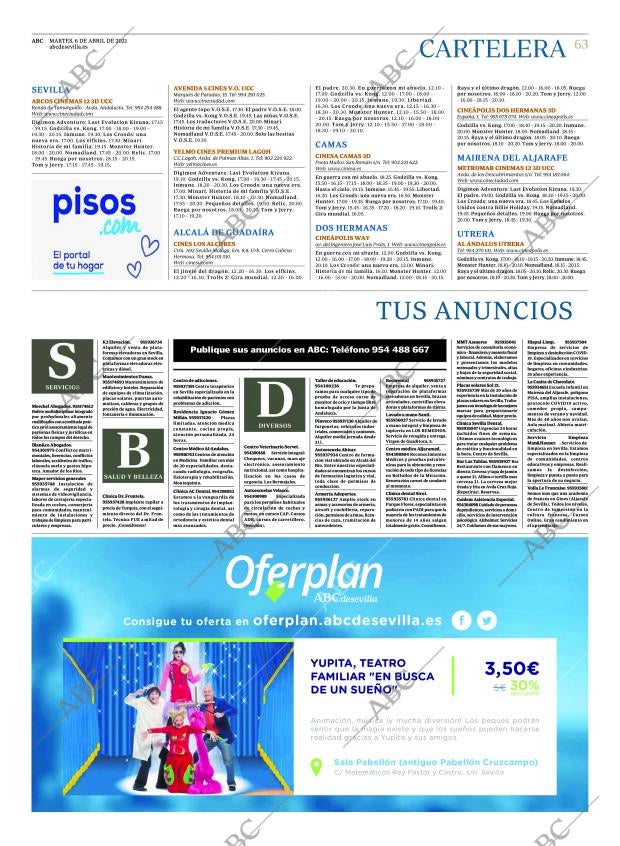 ABC SEVILLA 06-04-2021 página 63