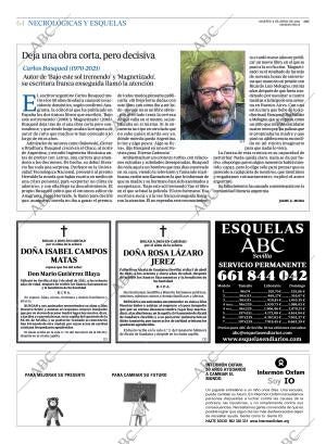 ABC SEVILLA 06-04-2021 página 64