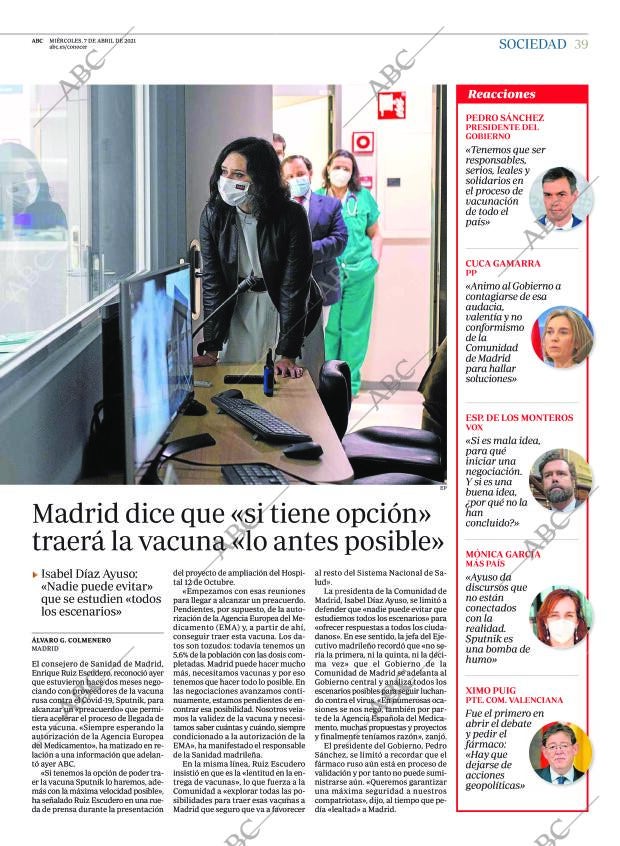 ABC MADRID 07-04-2021 página 39