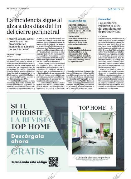 ABC MADRID 07-04-2021