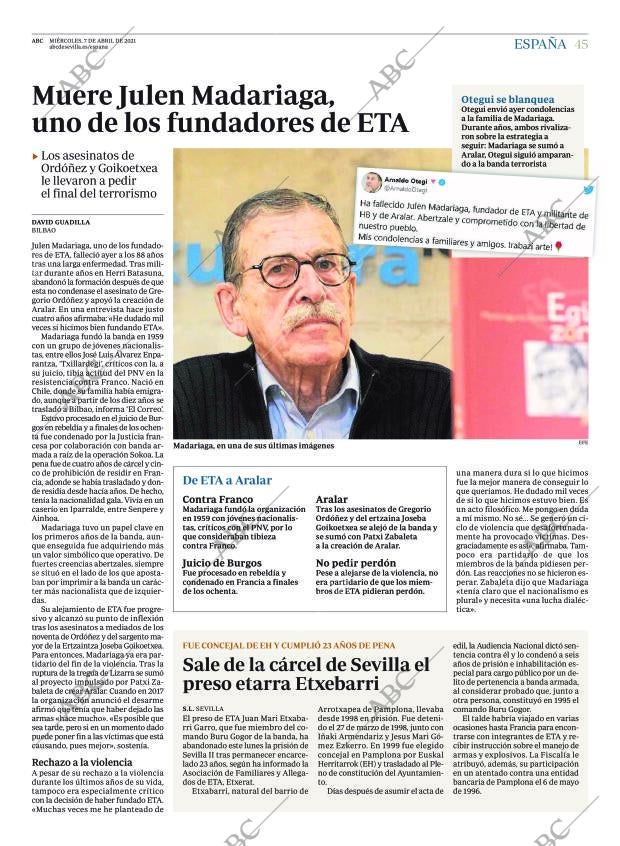 ABC SEVILLA 07-04-2021 página 45