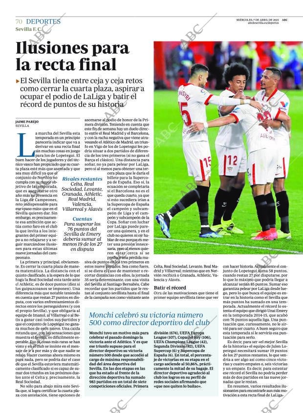 ABC SEVILLA 07-04-2021 página 70