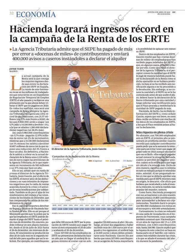 ABC MADRID 08-04-2021 página 32