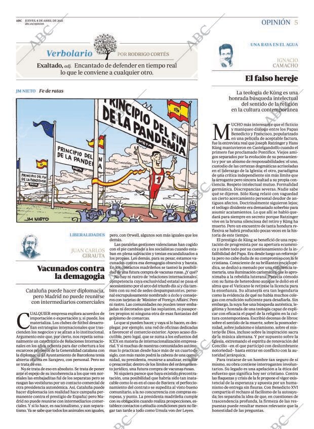 ABC MADRID 08-04-2021 página 5