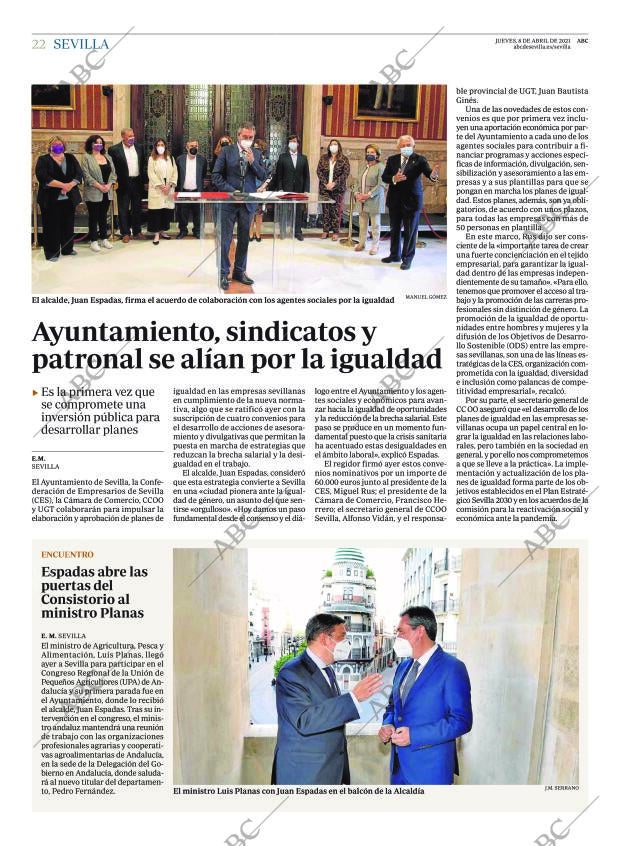 ABC SEVILLA 08-04-2021 página 22