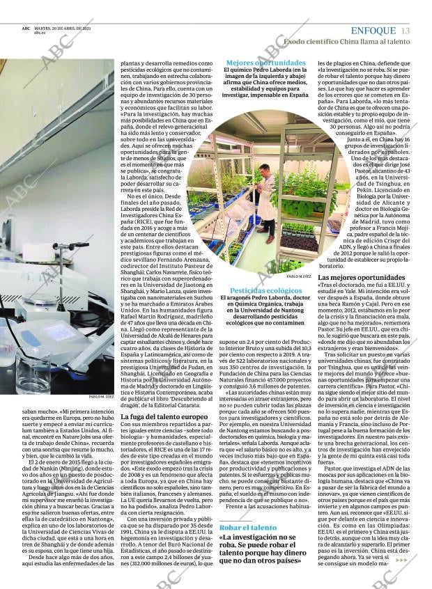 ABC CORDOBA 20-04-2021 página 13