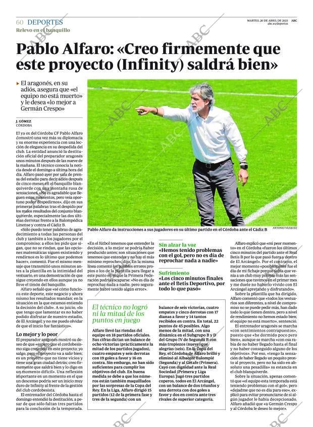 ABC CORDOBA 20-04-2021 página 60