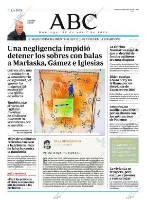 ABC MADRID 25-04-2021 página 2