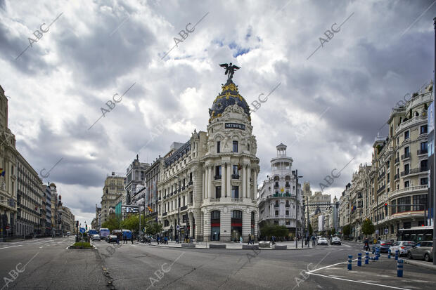 Confluencia de la calle Alcalá con la Gran Vía