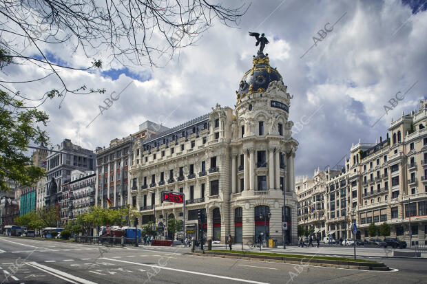 Confluencia de la calle Alcalá con la Gran Vía