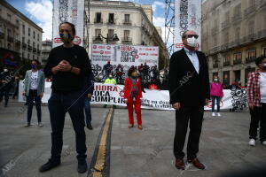 Manifestación del 1 de Mayo, Día del Trabajo, bajo el lema 'Ahora toca cumplir',...