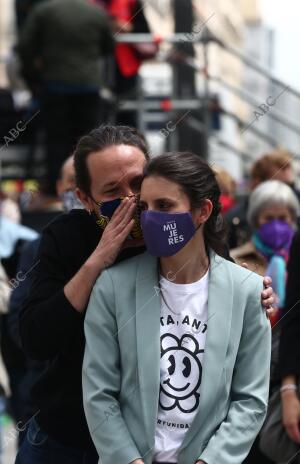Manifestación del 1 de Mayo, Día del Trabajo, bajo el lema 'Ahora toca cumplir',...
