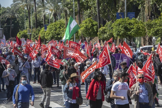 Manifestación del 1 de Mayo