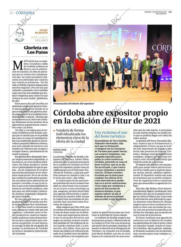 ABC CORDOBA 01-05-2021 página 20