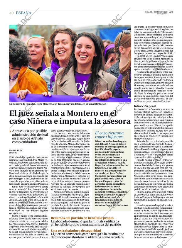 ABC CORDOBA 01-05-2021 página 40