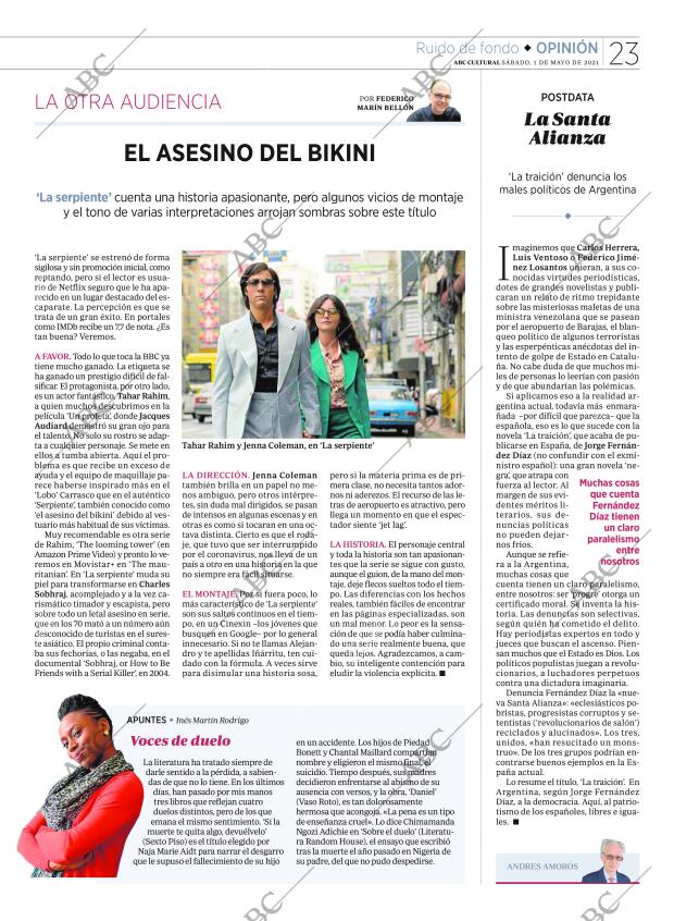 CULTURAL MADRID 01-05-2021 página 23