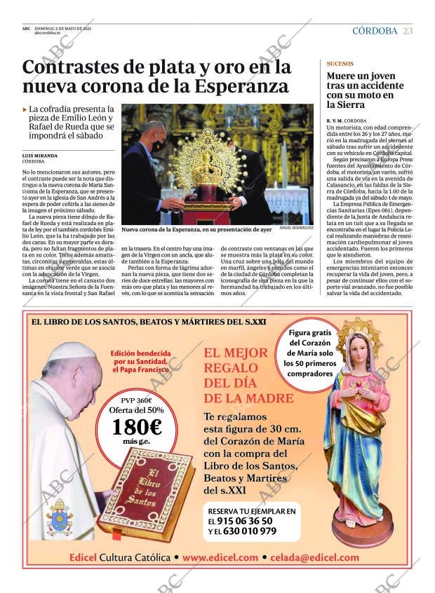 ABC CORDOBA 02-05-2021 página 23