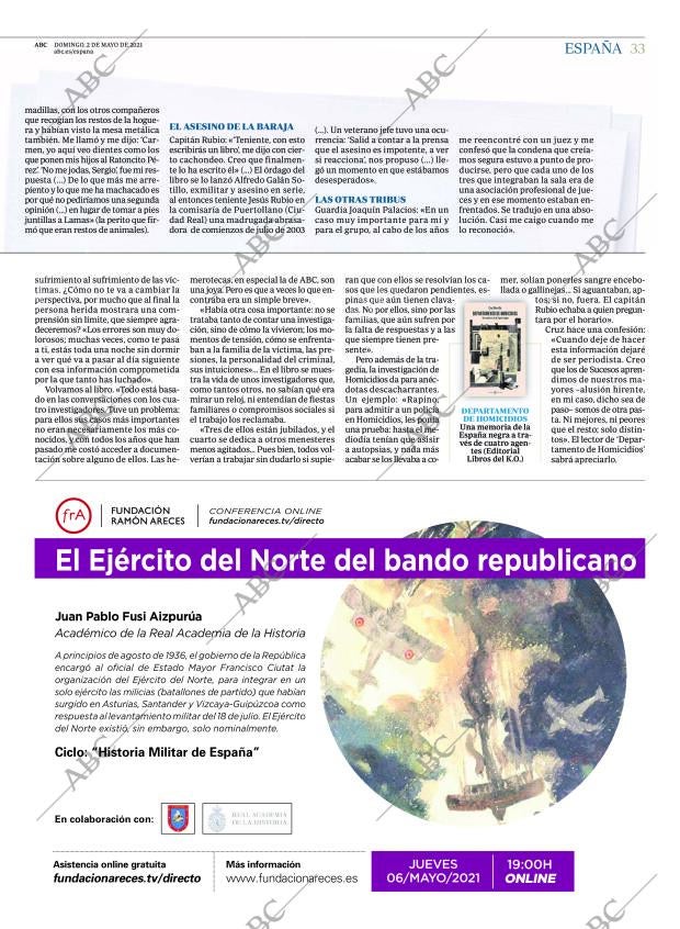 ABC MADRID 02-05-2021 página 33