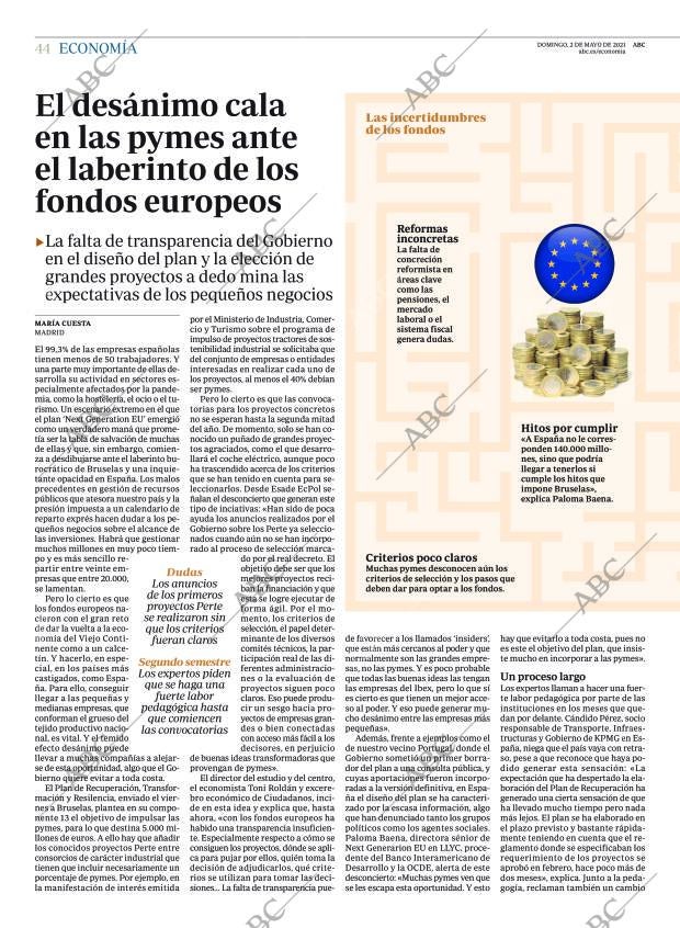 ABC MADRID 02-05-2021 página 44