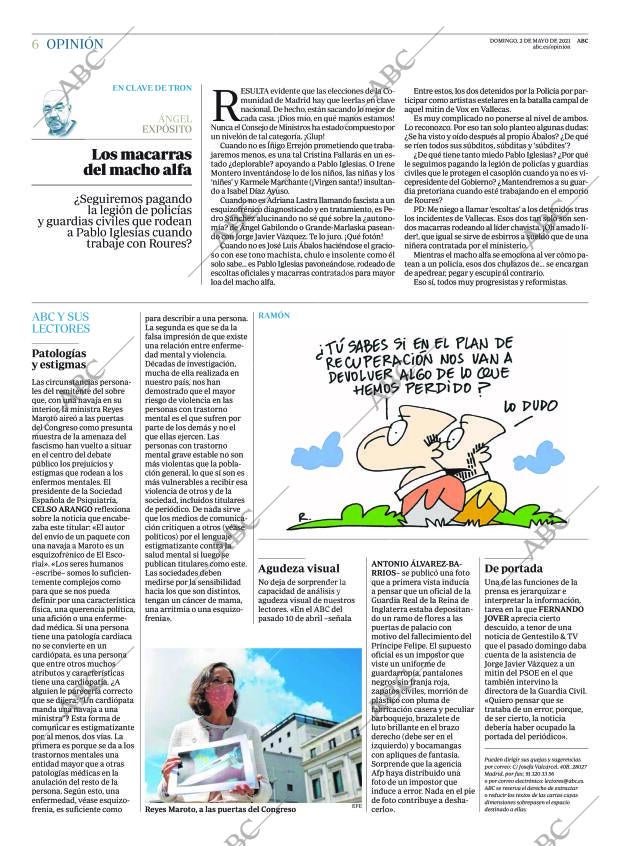 ABC MADRID 02-05-2021 página 6