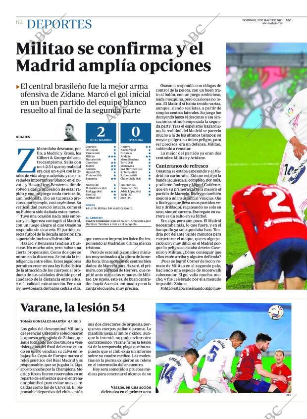 ABC MADRID 02-05-2021 página 62