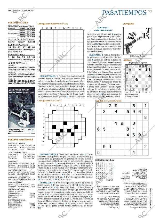 ABC MADRID 02-05-2021 página 73