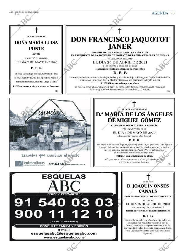 ABC MADRID 02-05-2021 página 75