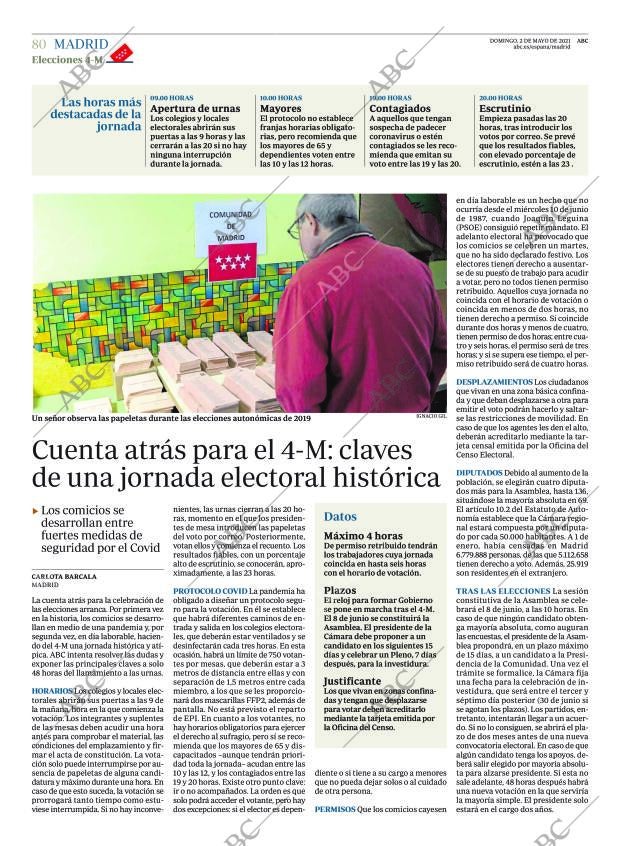 ABC MADRID 02-05-2021 página 80
