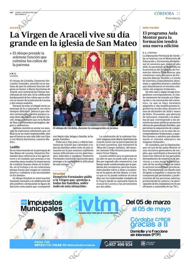 ABC CORDOBA 03-05-2021 página 21