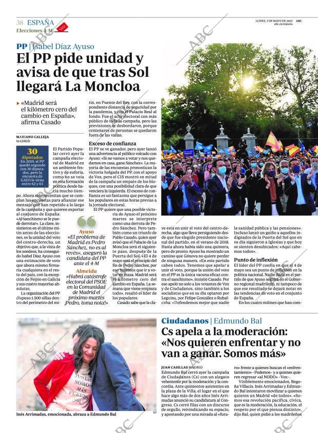 ABC CORDOBA 03-05-2021 página 38