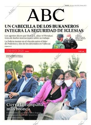 ABC MADRID 03-05-2021 página 1