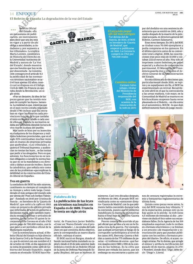 ABC MADRID 03-05-2021 página 14