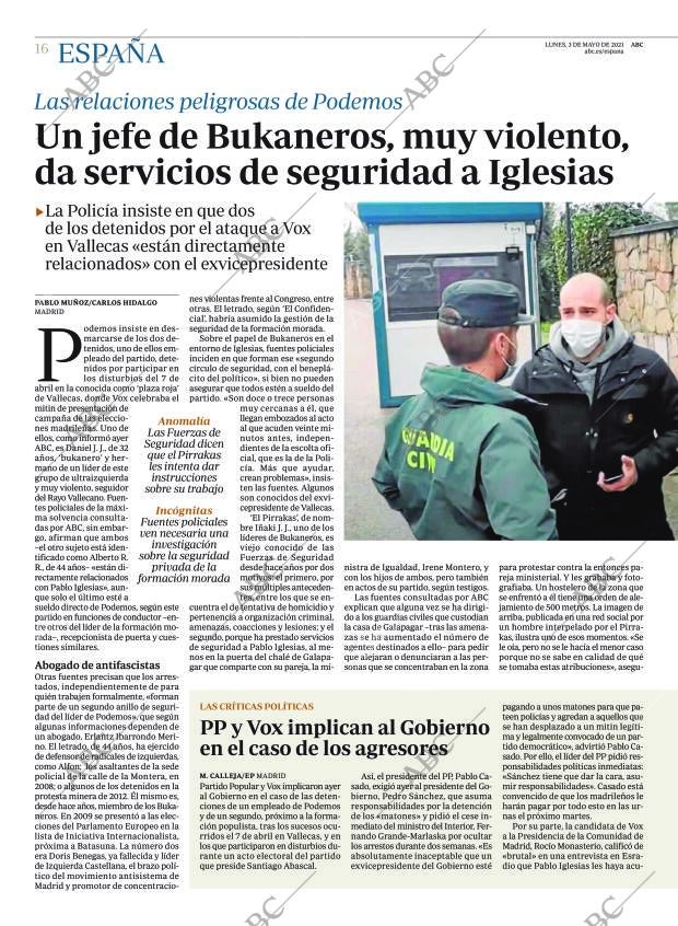 ABC MADRID 03-05-2021 página 16