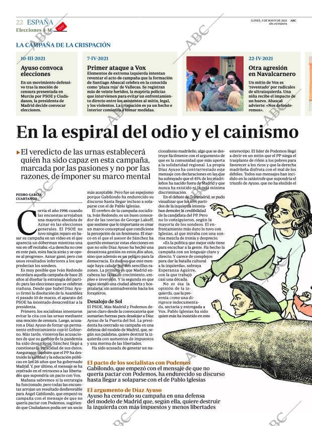 ABC MADRID 03-05-2021 página 22