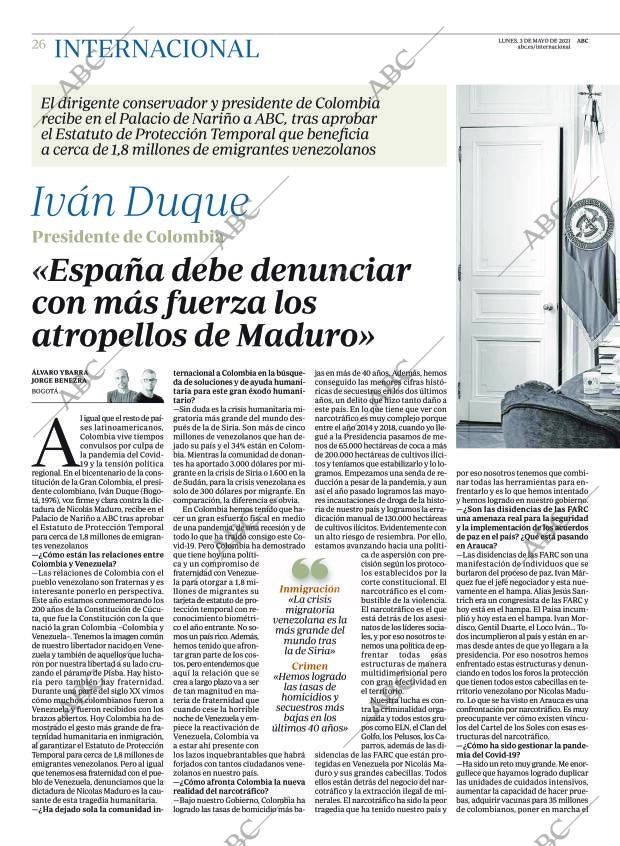 ABC MADRID 03-05-2021 página 26
