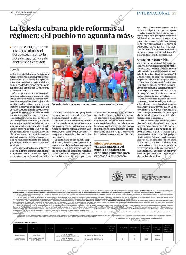 ABC MADRID 03-05-2021 página 29