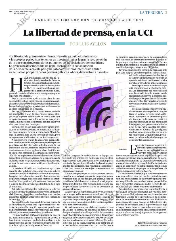 ABC MADRID 03-05-2021 página 3