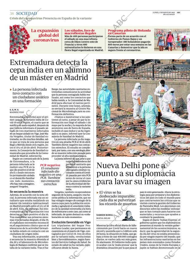 ABC MADRID 03-05-2021 página 38