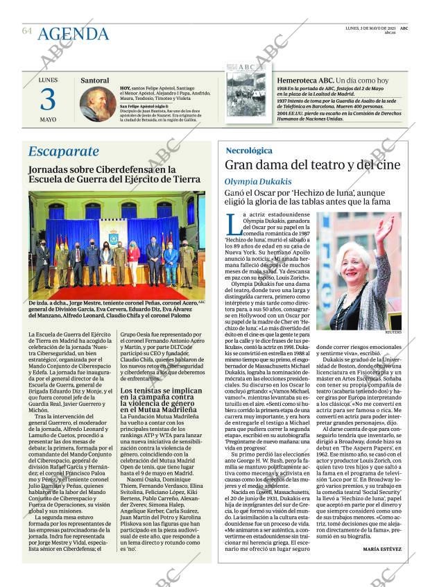 ABC MADRID 03-05-2021 página 64