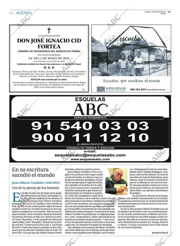 ABC MADRID 03-05-2021 página 66