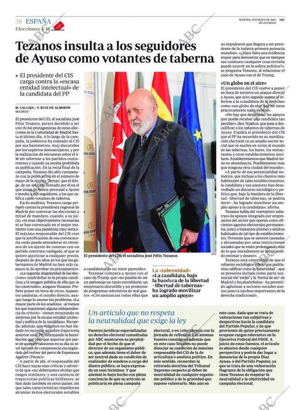 ABC CORDOBA 04-05-2021 página 38