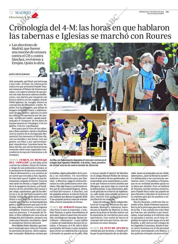 ABC MADRID 05-05-2021 página 72