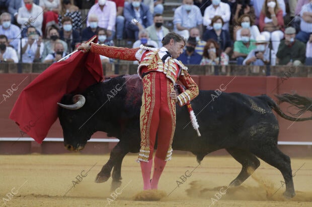 Corrida de toros de la Feria de San Miguel celebrada en La Maestranza, para los...