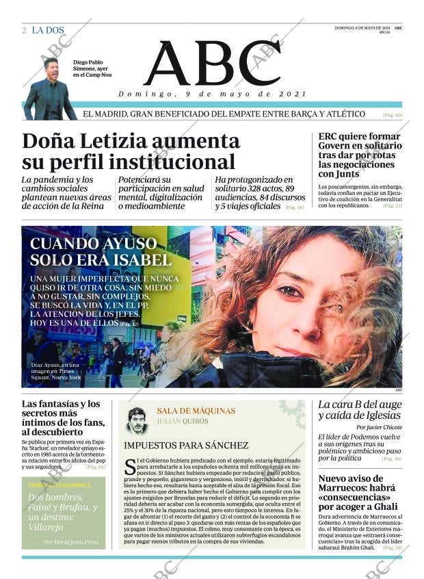 ABC MADRID 09-05-2021 página 2